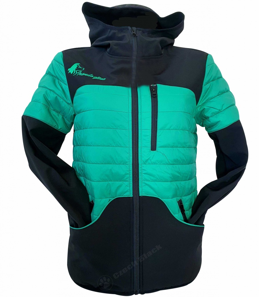 Training Jacket Green L - specialista na dogfrisbee Czech Black